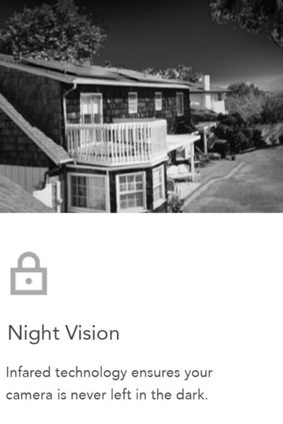 night vision security camera