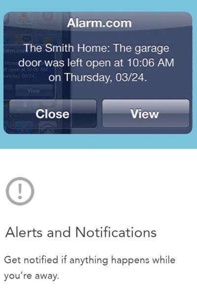 security alerts and notification